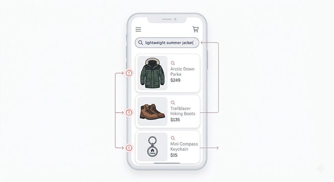 Why Shopify's native keyword search cannot perform search enrichment out of the box