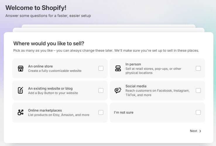 Shopify Admin